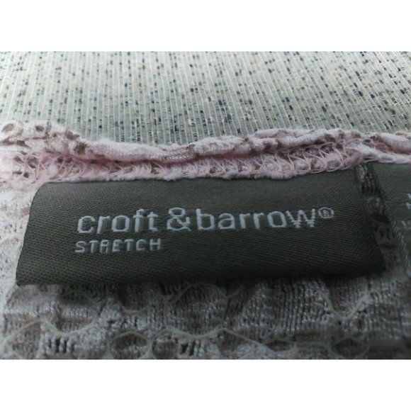 Croft & Barrow Women's Shirt Floral Print Stretch Cap Sleeve Pullover (Sze Lg.) - Picture 14 of 16